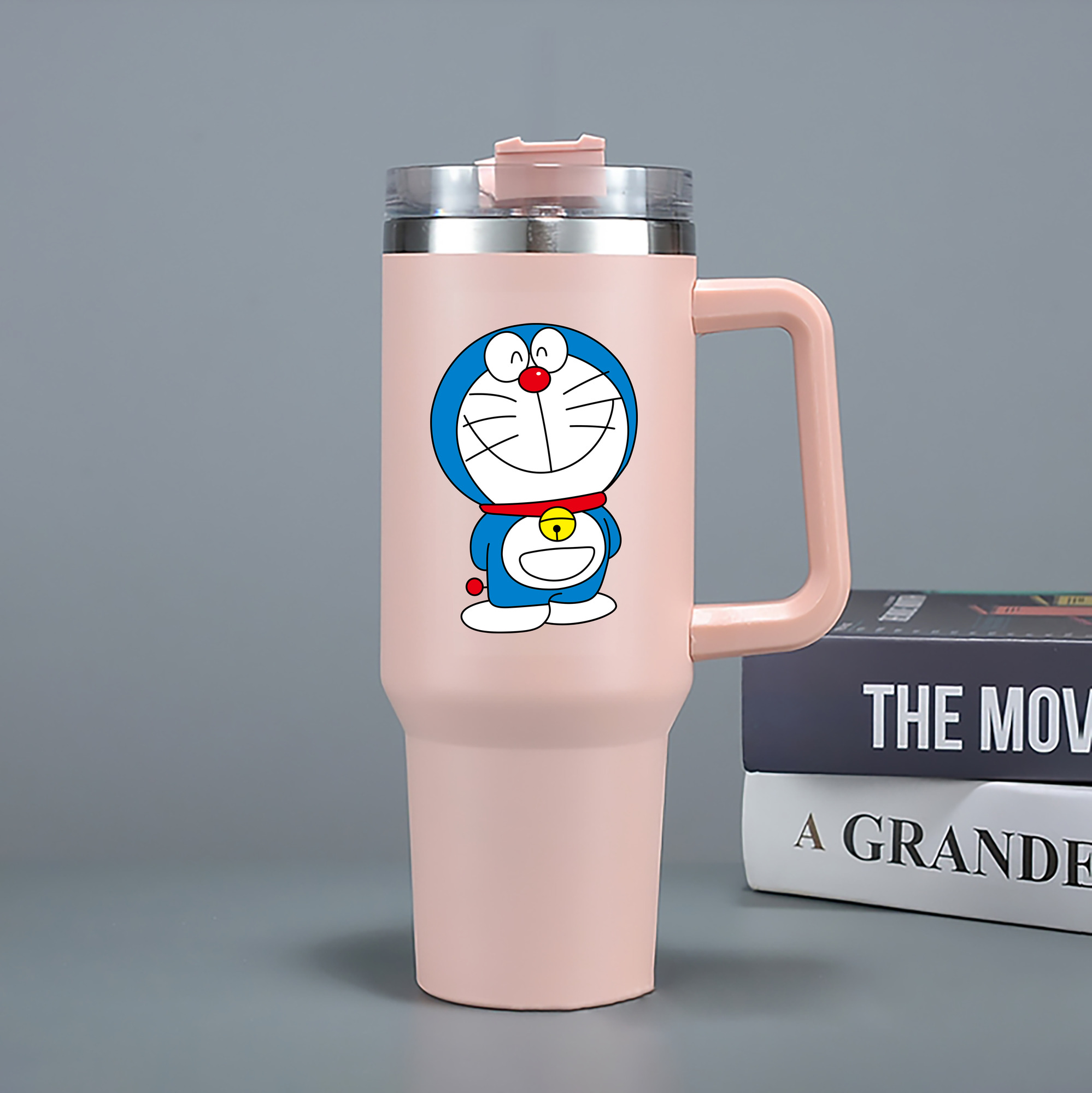 （画像用） ドラえもん Doraemon 1200mL車用タンブラー（カラープリント）